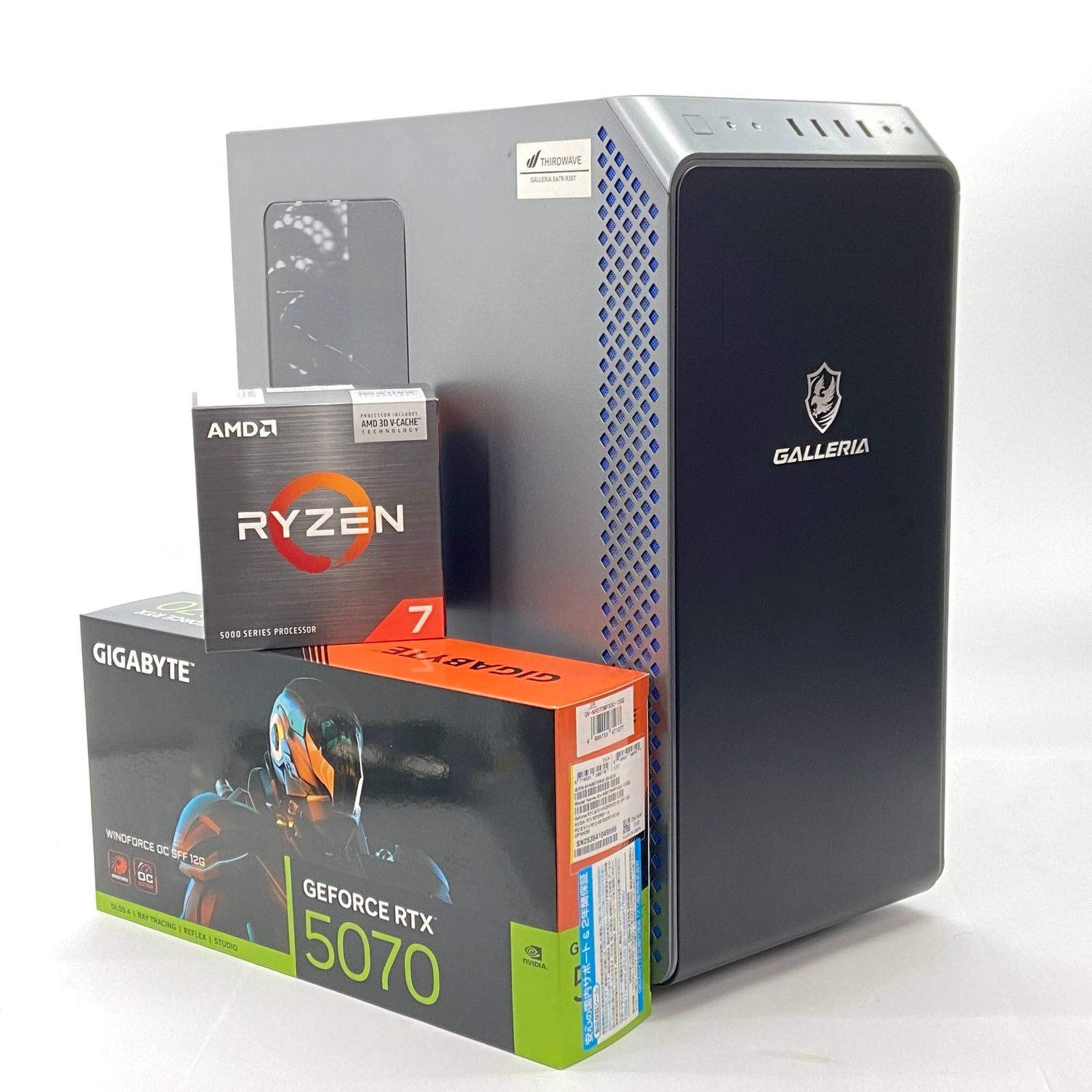 GALLERIA Ryzen7 5800X3D 32GB RTX5070 - メルカリ