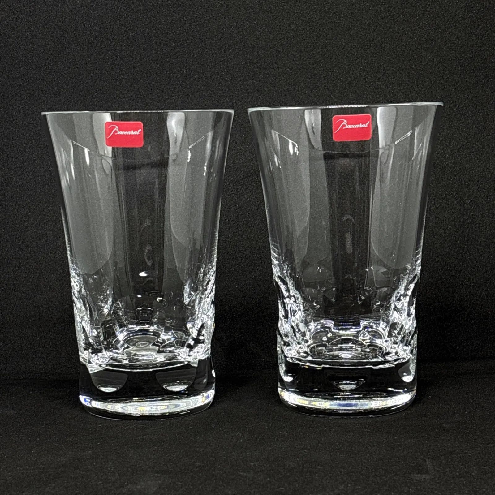Baccarat バカラ タンブラーグラス ハイボールグラス グラス BELUGA ベルーガ クリスタル クリア 2客セット セット ペアセット ペア ガラス き