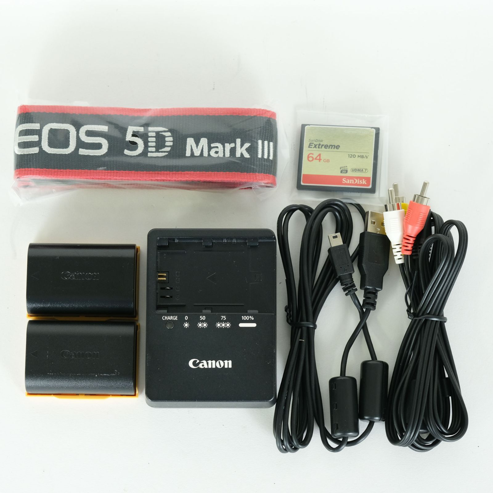 Canon EOS 5D Mark III 本体（バッテリー・CFカード付） Canon EOS 5D Mark III 本体（バッテリー・CFカード付） Canon BG-E11