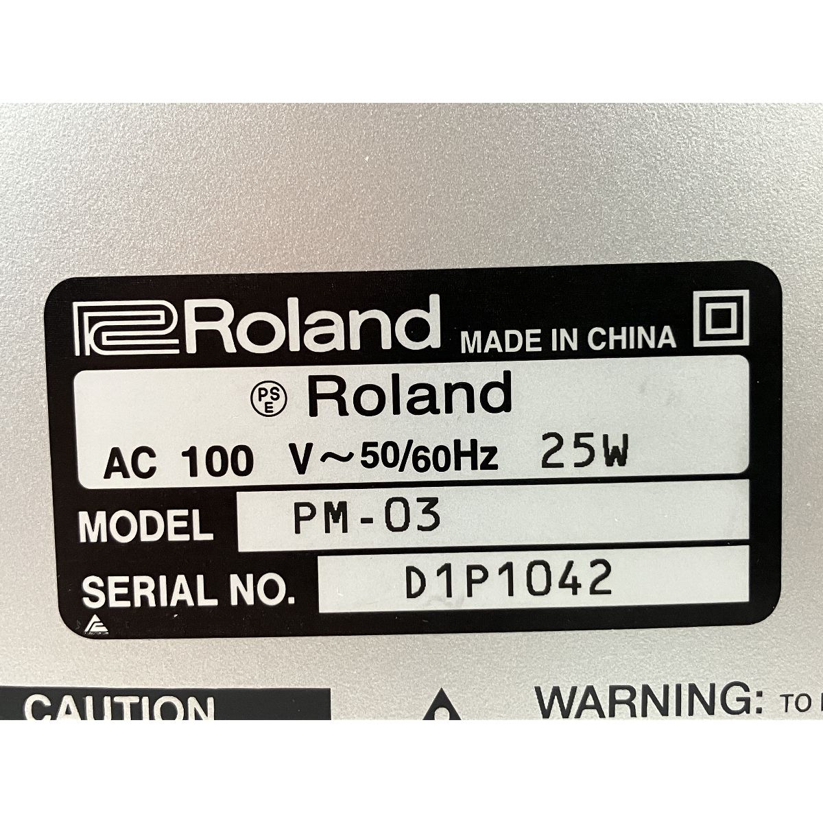 Roland PM-03 パーソナルドラムモニター スピーカー ローランド