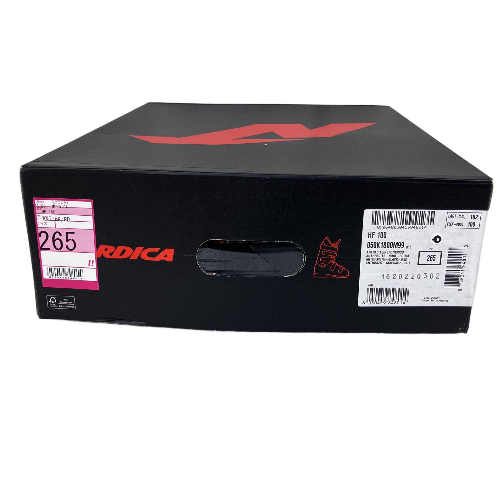 NORDICA HF 100 050 K 1800 M 99 スキーブーツ 26.5 cm