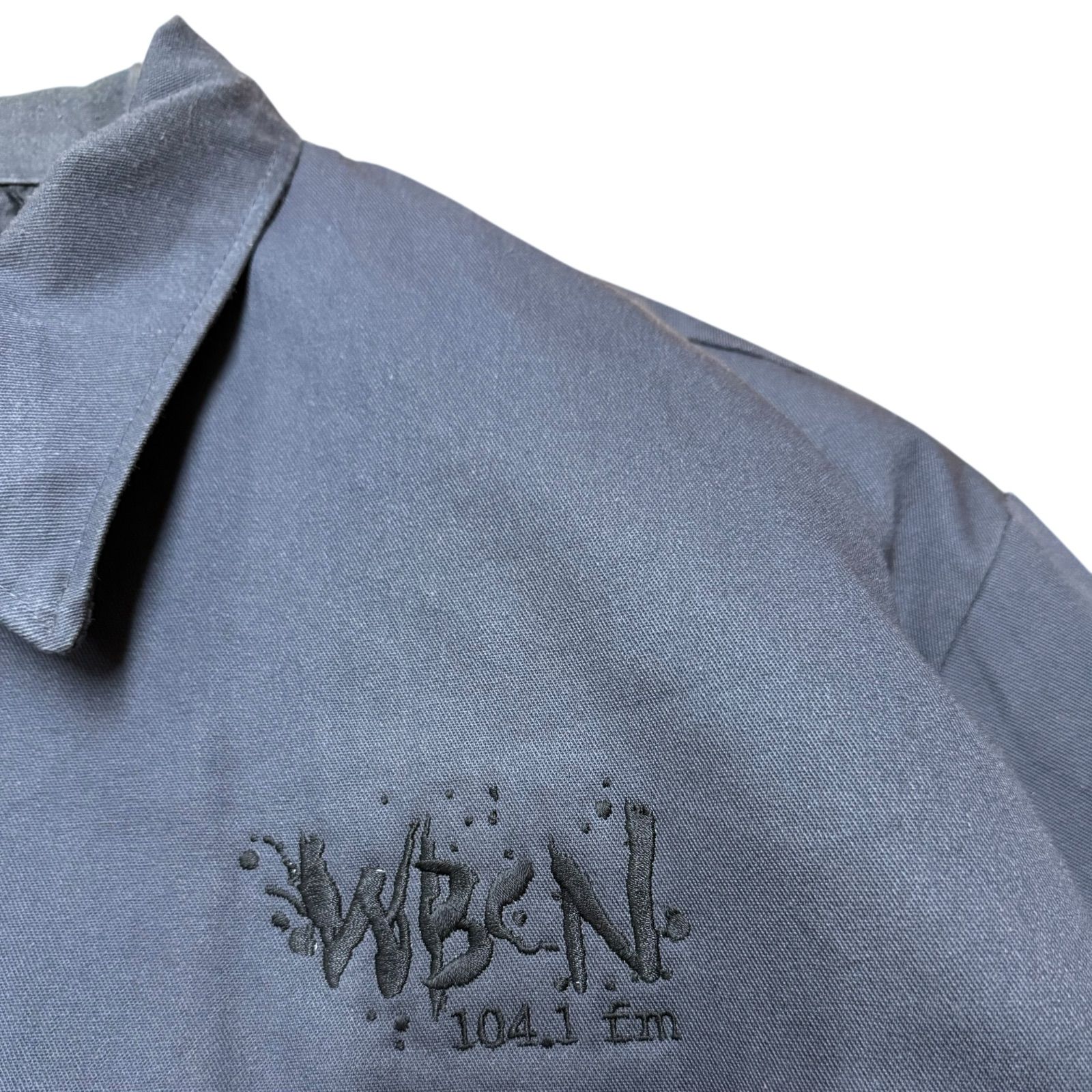 90s USA製 RED KAP レッドキャップ 短丈 ワークジャケット グレー