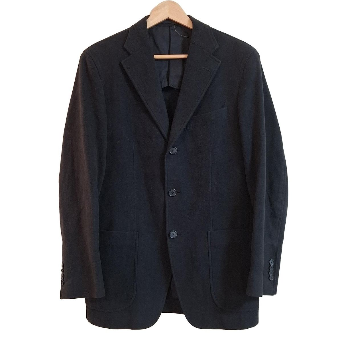 トゥモローランド　ジャケット46 送料込み TOMORROWLAND(トゥモローランド) ジャケット サイズ46 XL メンズ - 黒