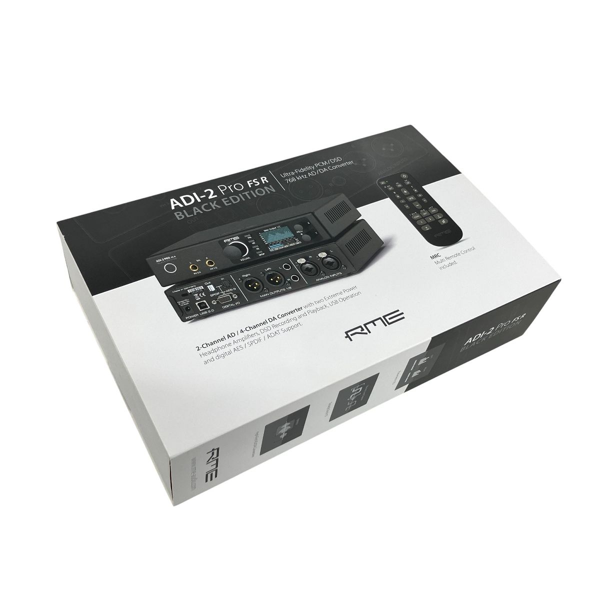 RME ADI 2 pro FSR black edition 音響機材