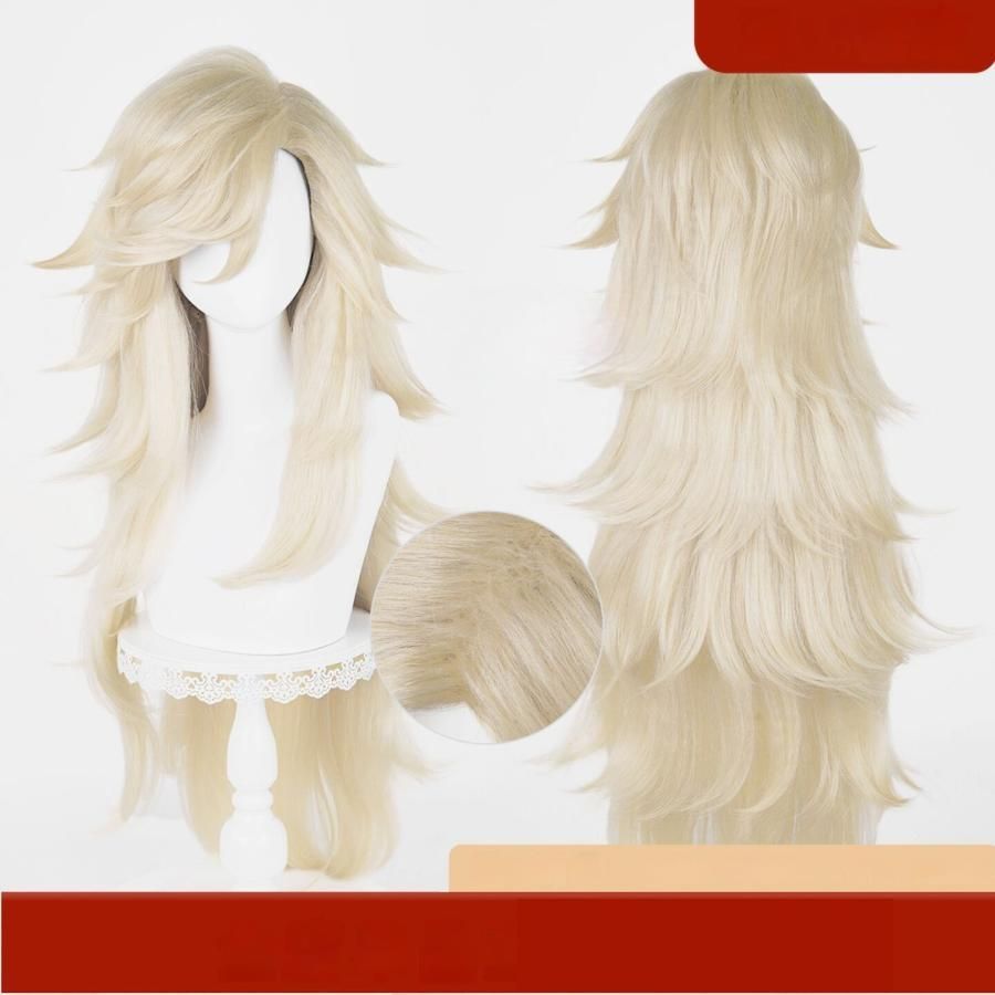 新品 未使用 漫美 鬼滅の刃 童磨 コスプレウィッグ - メルカリ