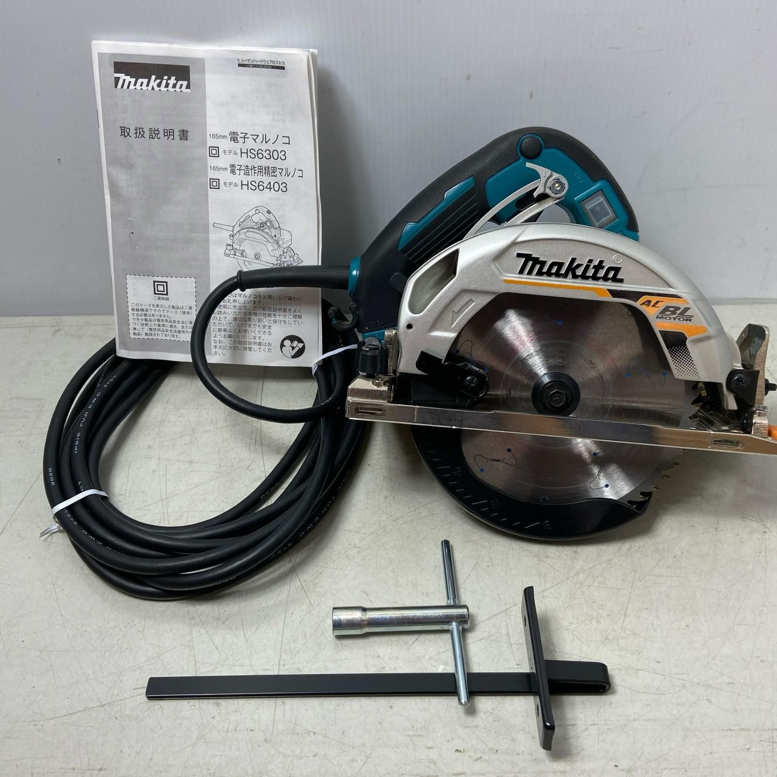 ΦΦMAKITA マキタ 電子丸ノコ 165 mm HS 6303 ブルー