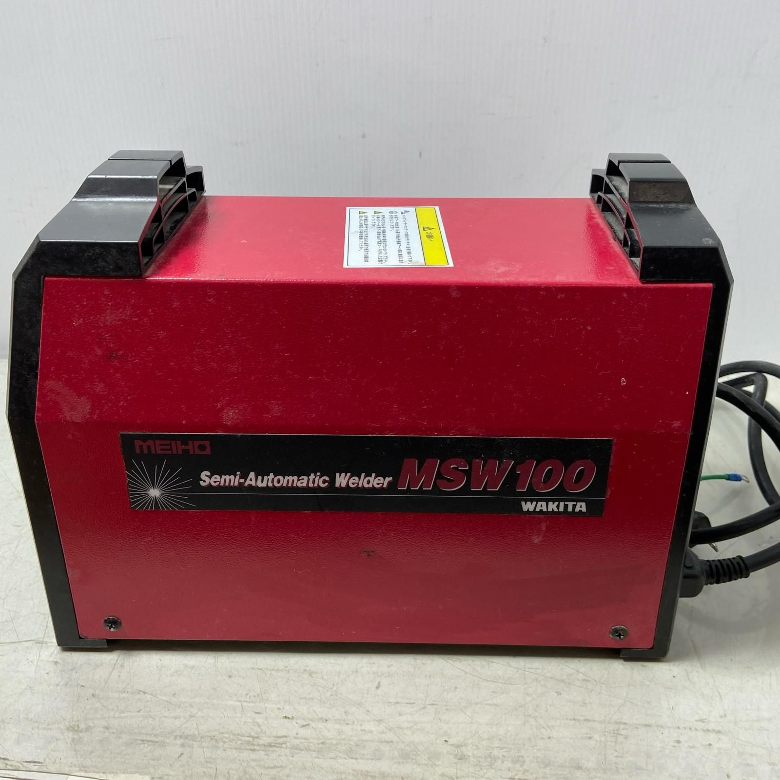  ΦΦMEIHO メイホー ＭＥＩＨＯ インバータノンガス半自動溶接機 MSW 100 レッド その他 接着 補修