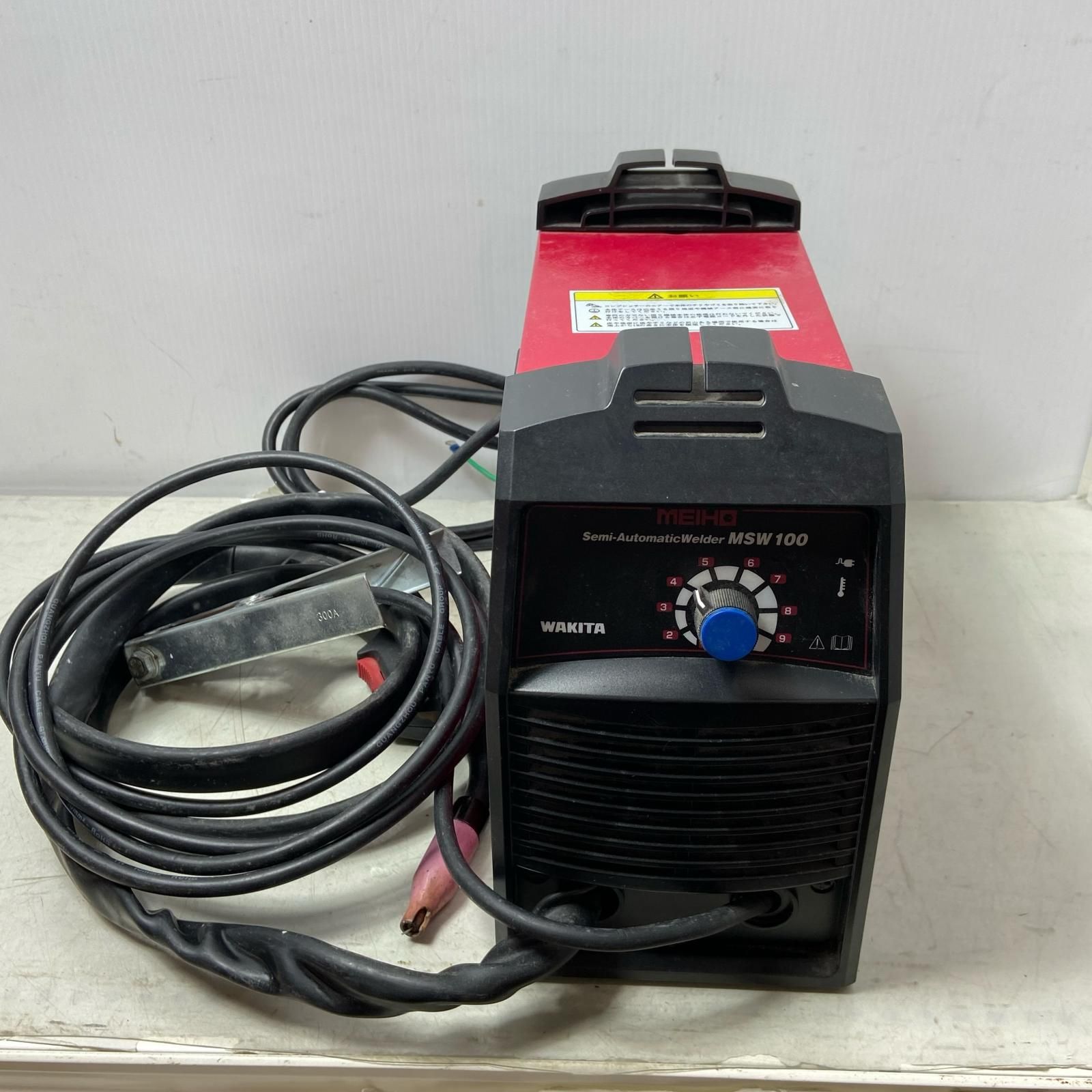 ΦΦMEIHO メイホー ＭＥＩＨＯ インバータノンガス半自動溶接機 MSW 100 レッド
