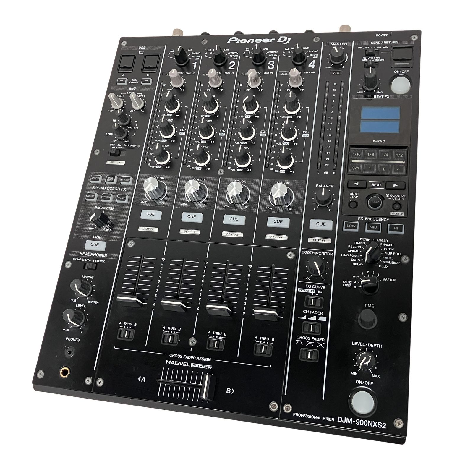 Pioneer DJM 900 NXS 2 プロフェッショナル 4 ch ミキサー DJ機器 2019年製 パイオニア