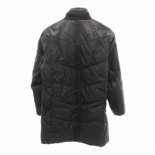 カステルバジャック CASTELBAJAC SPORT 羊革 切替 ダウンコート