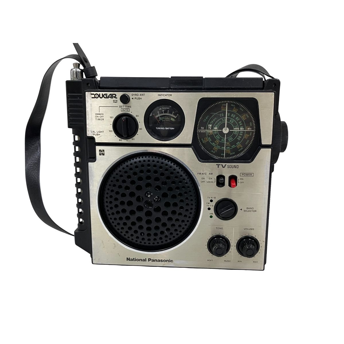 National Panasonic RF-1120 ポータブル ラジオ BCL ラジオ 昭和