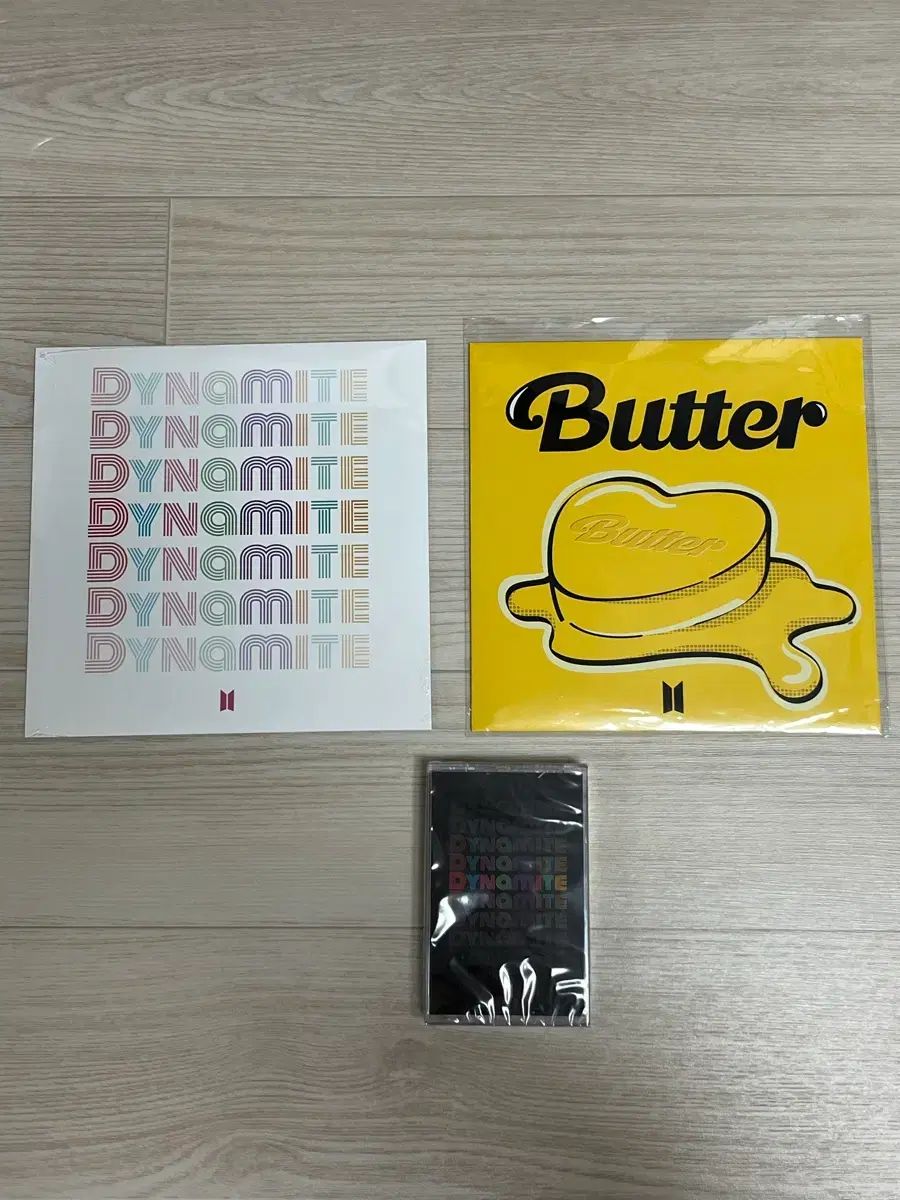 BTS BTS(防弾少年団・バンタン) Butter Dynamite LP + テープ セット