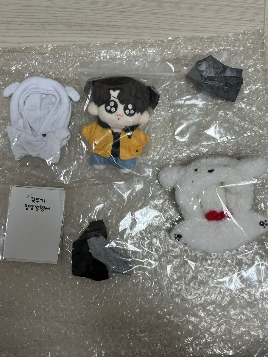 BTS 防弾少年団 ジョングク ぬいぐるみ フルセット 服 5種類 含む