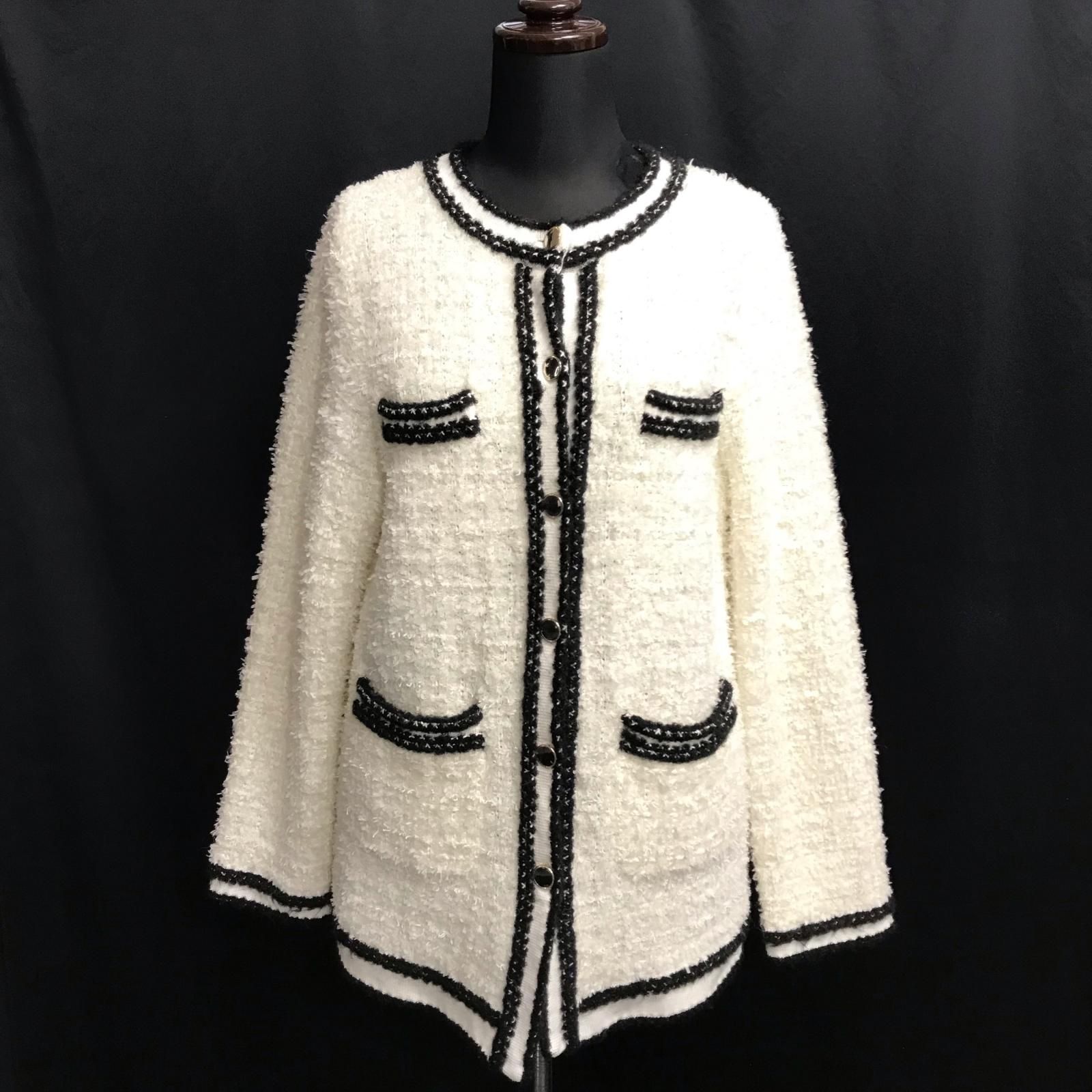 Apuweiser-riche【アプワイザーリッシェ】 ノーカラーツイード