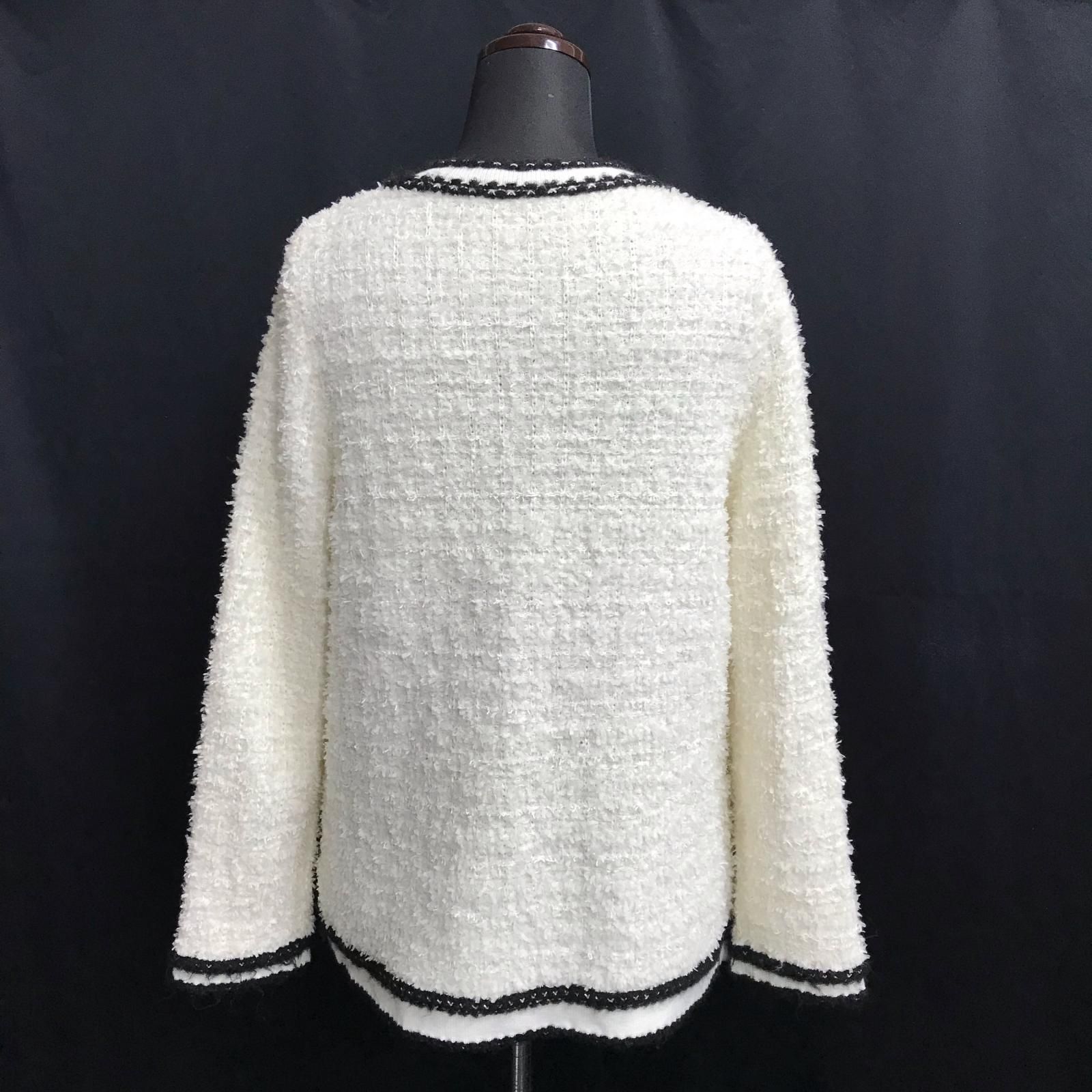 Apuweiser-riche【アプワイザーリッシェ】 ノーカラーツイード