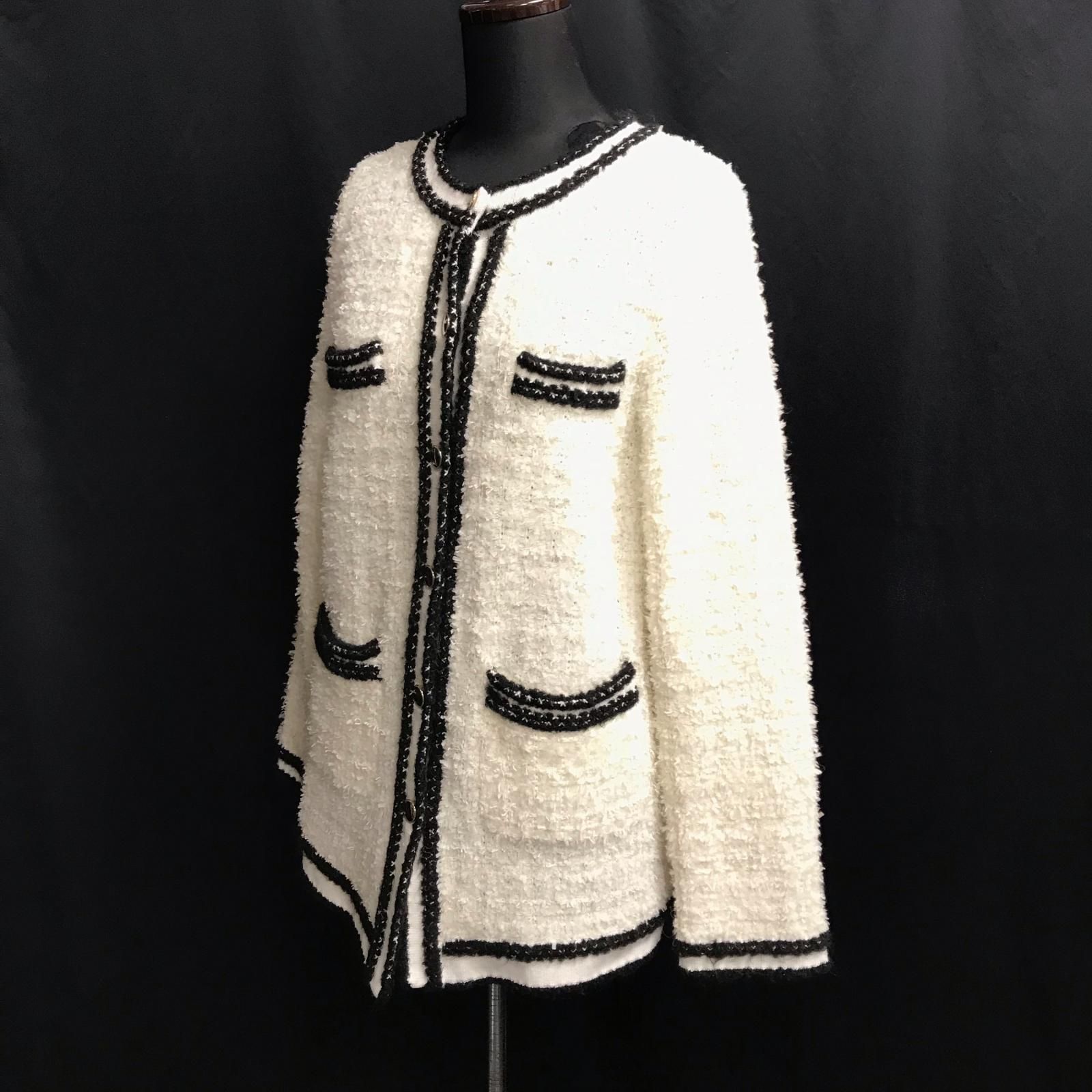 Apuweiser-riche【アプワイザーリッシェ】 ノーカラーツイード