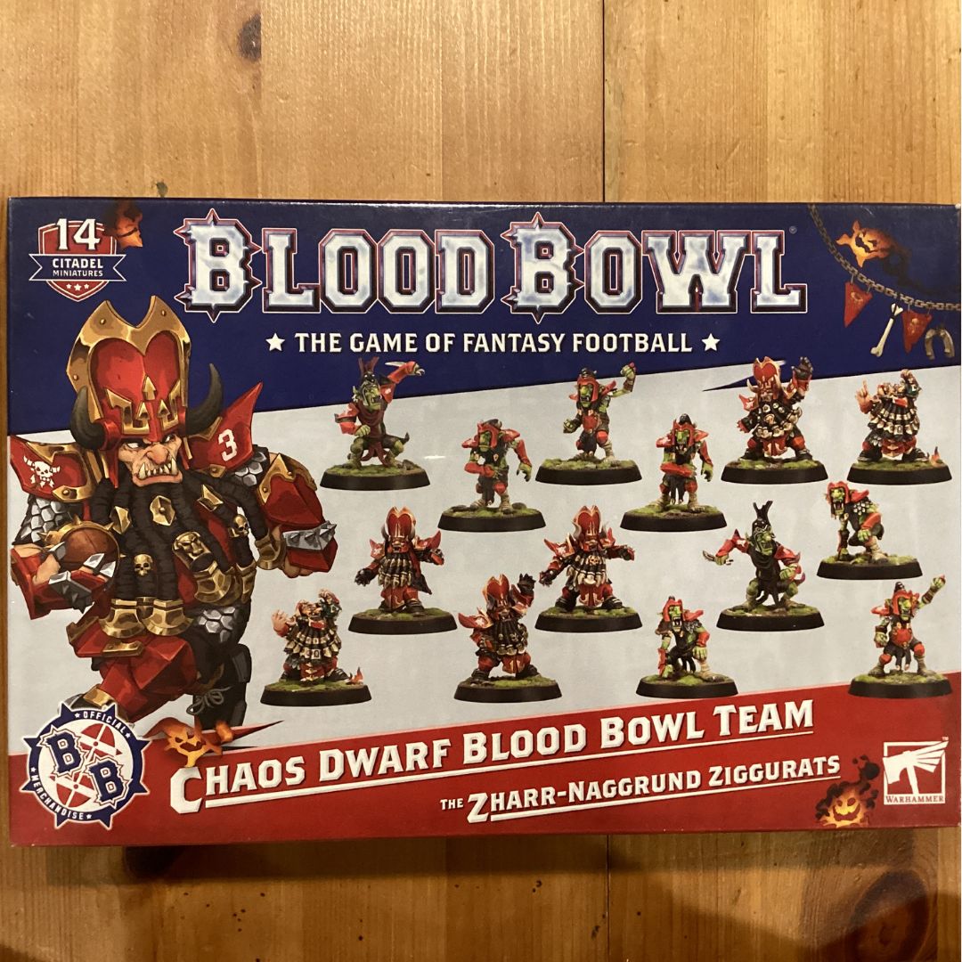 ウォーハンマー ブラッドボウル ケイオス・ドワーフチーム Chaos Dwarf