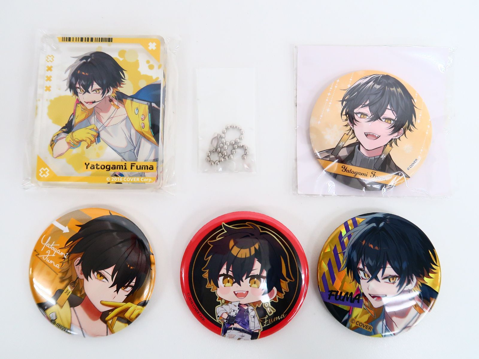 9点セット Vtuber ホロスターズ 夜十神封魔 グッズ/アクリルスタンド