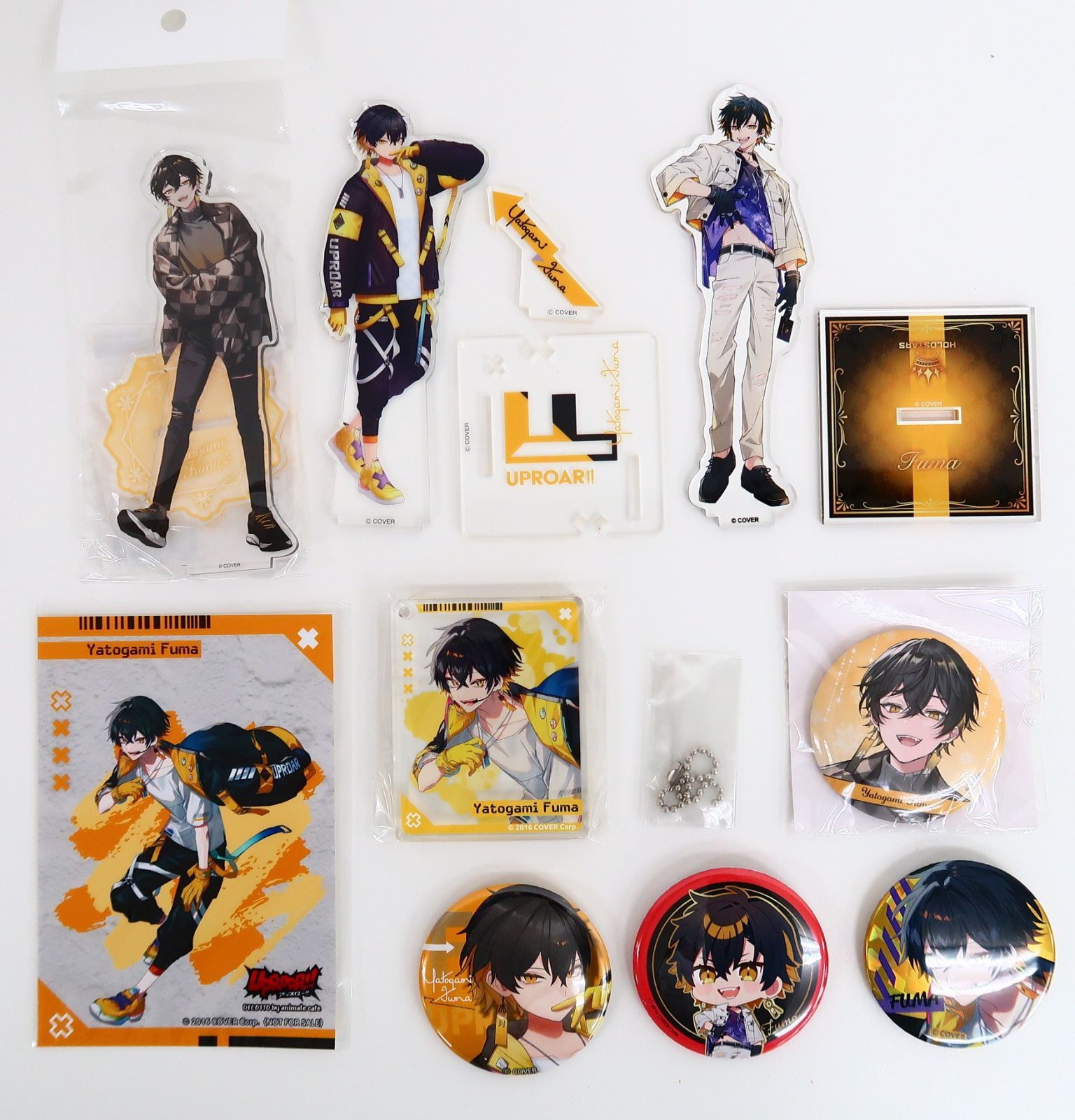 9点セット Vtuber ホロスターズ 夜十神封魔 グッズ/アクリルスタンド