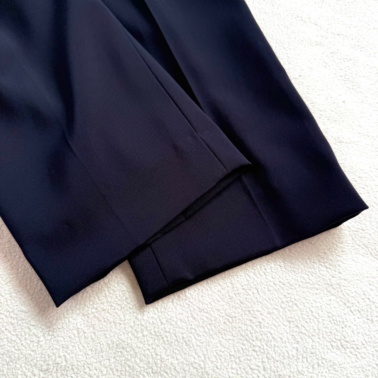 極美品未使用級・洗える・36・ネイビー✨グリーンレーベルリラクシング