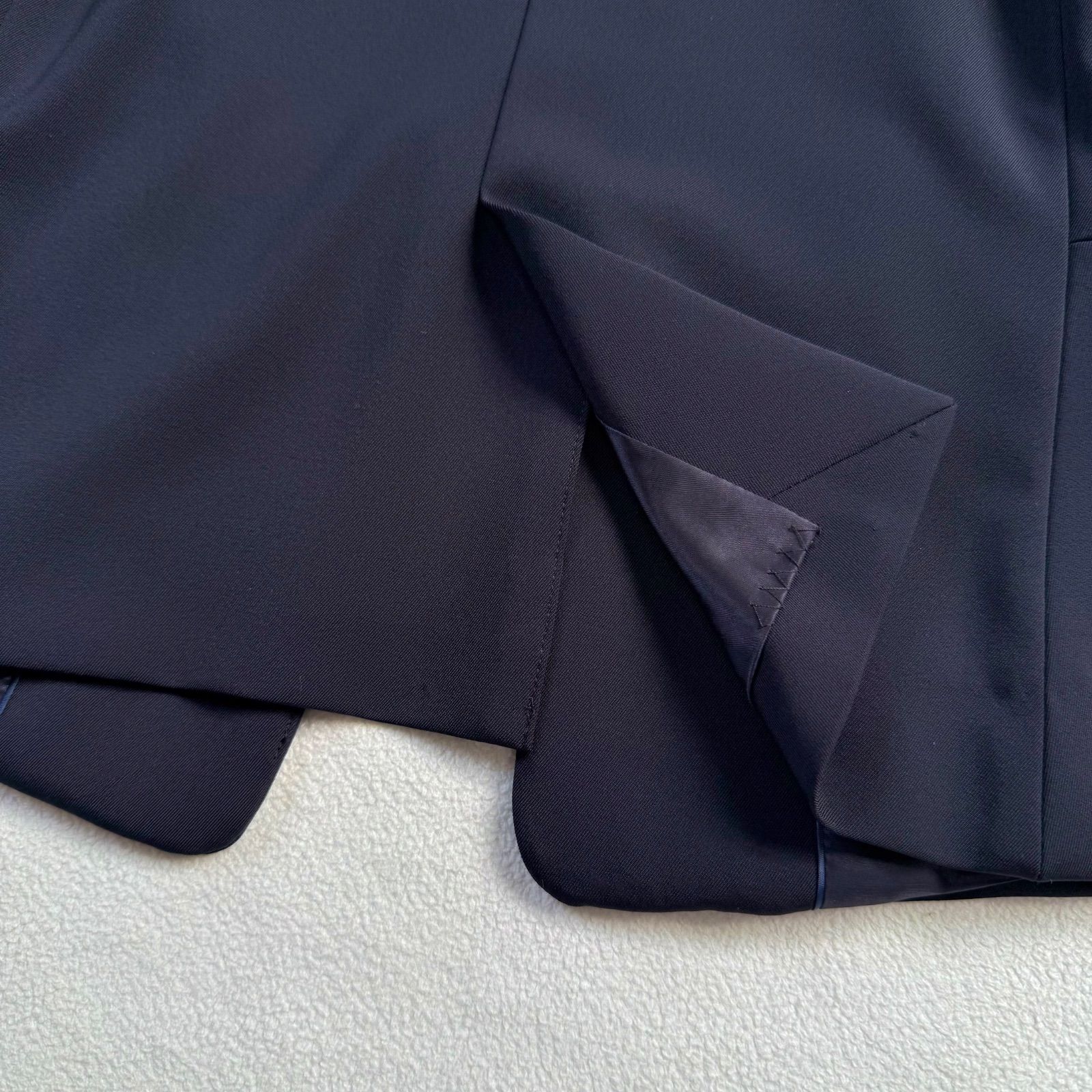 極美品未使用級・洗える・36・ネイビー✨グリーンレーベルリラクシング