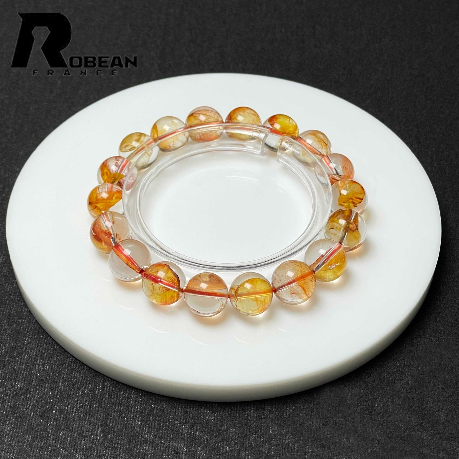 限定一点高級 【限定一点】EU製☆ROBEAN・オーロラクォーツ・イン 