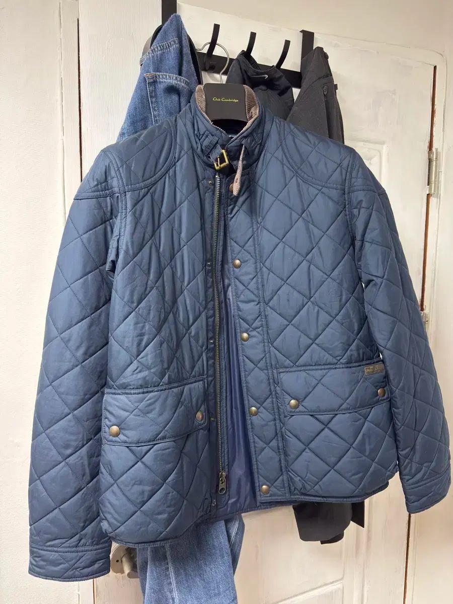 ポロラルフローレン キルティング ジャケット セール ネイビー S POLO