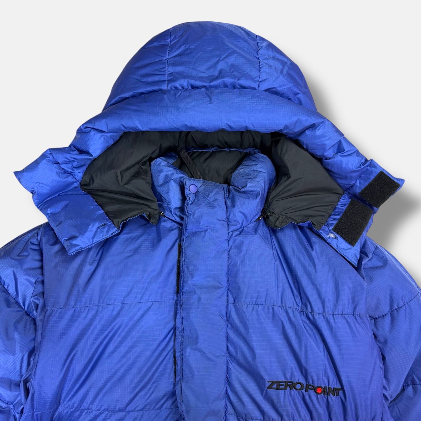 mont-bell ZERO POINT ウインドストッパーEXPダウンジャケット ブルー