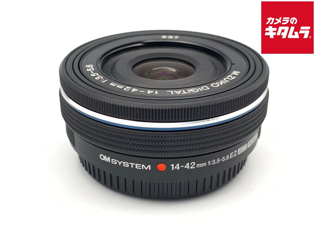 並品 OM SYSTEM M ZUIKO ED 14 42 mm F 3 5 6 EZ ブラック