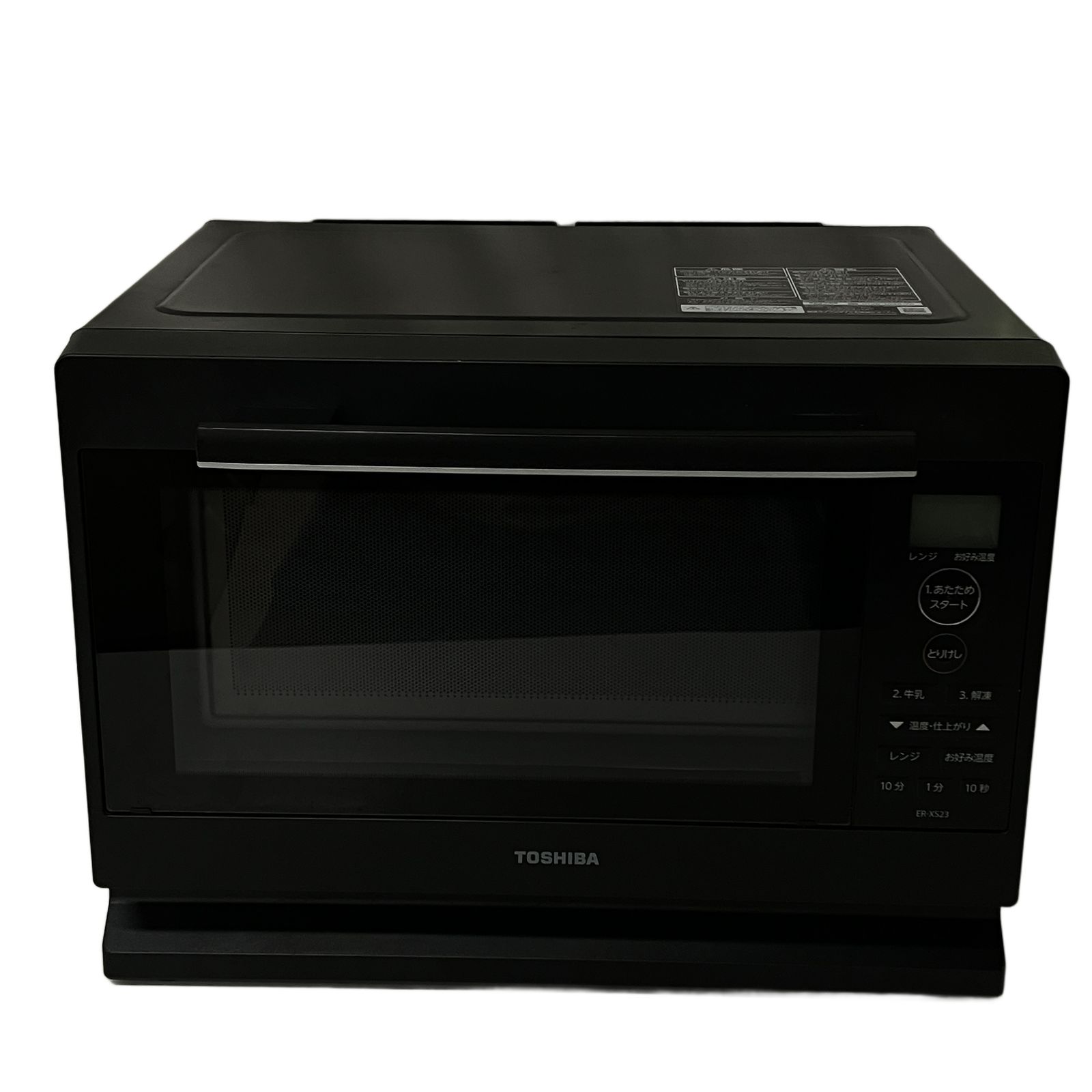 TOSHIBA ER XS 23 東芝 家庭用 単機能電子レンジ ブラック 製