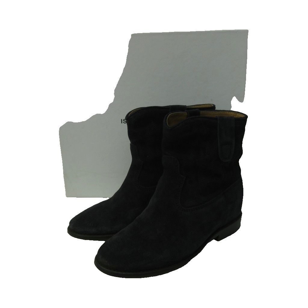 イザベルマラン ISABEL MARANT ショートブーツ ウエスタン スエード