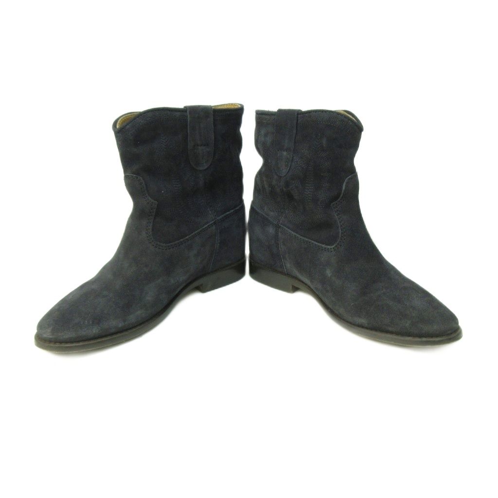 イザベルマラン ISABEL MARANT ショートブーツ ウエスタン スエード