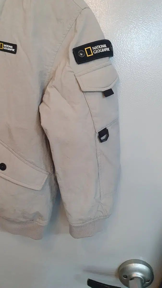 ブルゾン 裏地キルティング