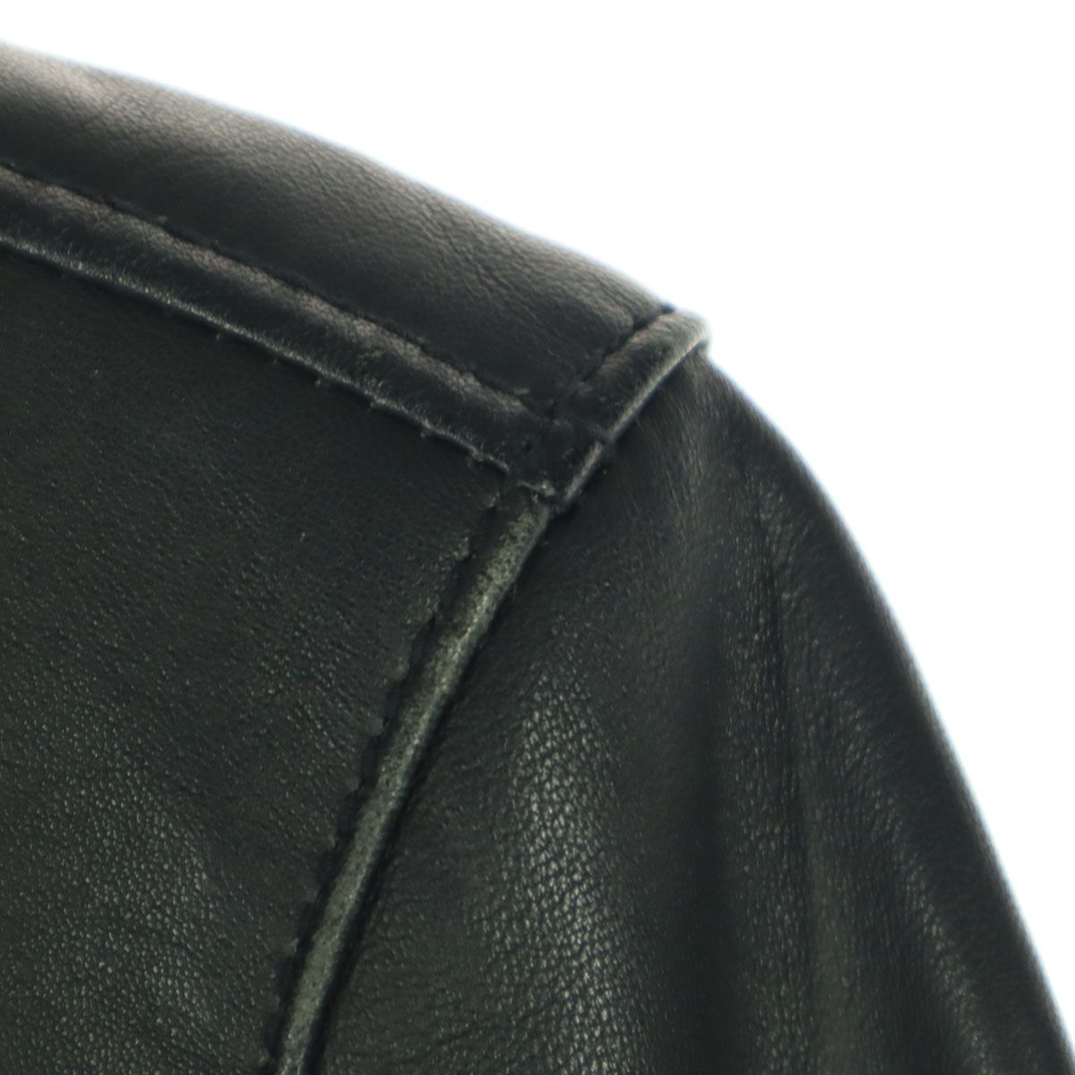 collective コレクティブ 長袖 レザー シングルライダースジャケット S ブラック 羊革 レディース collective コレクティブ 長袖 レザー シングルライダースジャケット S