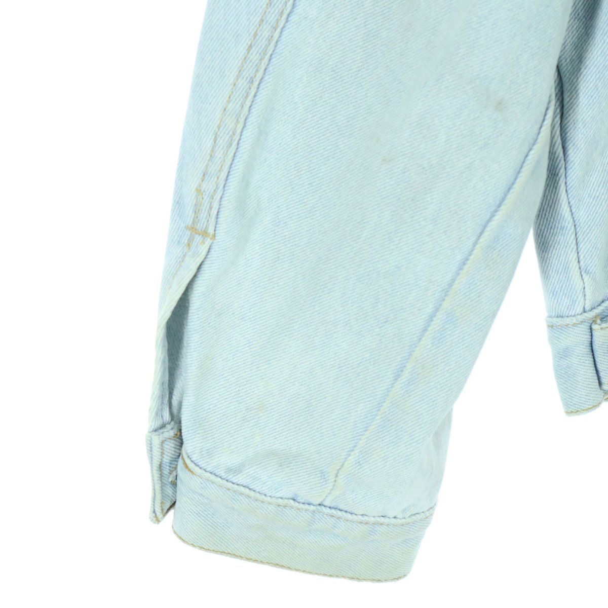 古着 Lee Cooper リークーパー オールド 長袖 デニムジャケット 38 ブルー メンズ Lee Cooper リークーパー オールド 長袖 デニムジャケット 38 ブルー