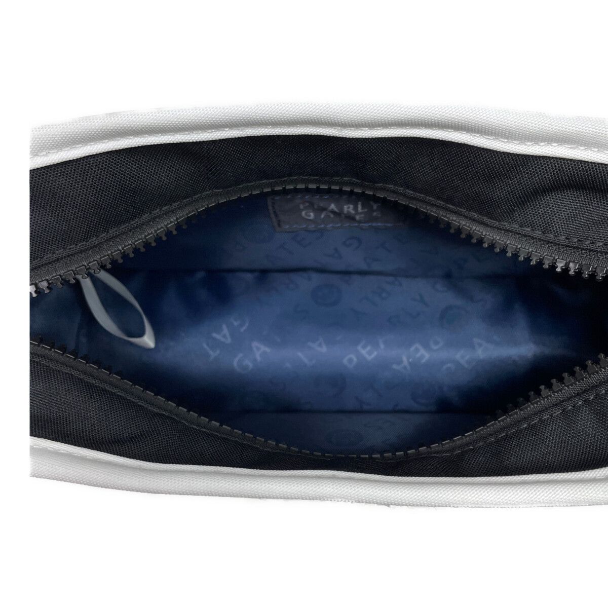 中古 パーリーゲイツ PEARLY GATES ショルダーバッグ ネイビー 紺