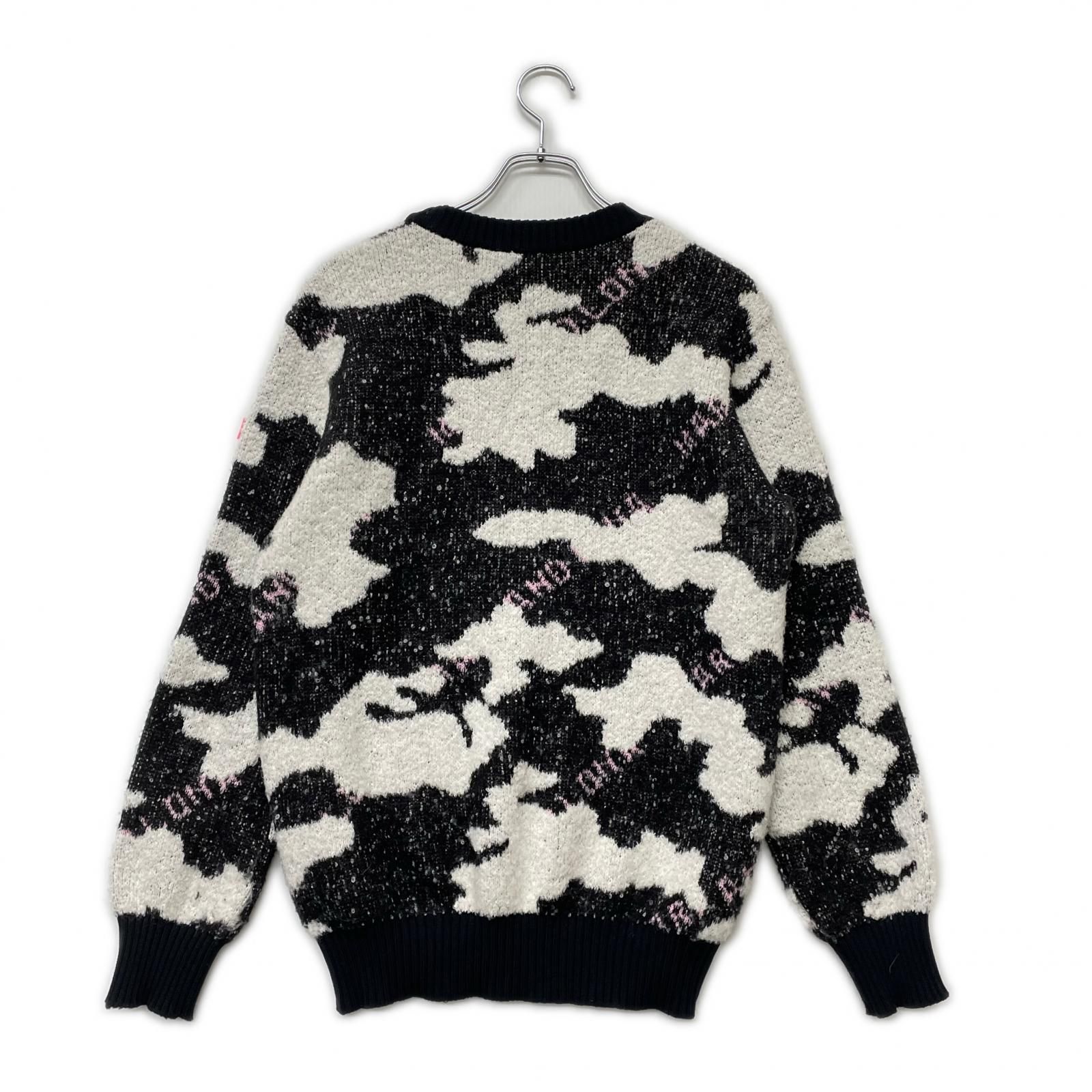 中古 メンズ マークアンドロナ MARK&LONA セーター 46(M) 黒×白