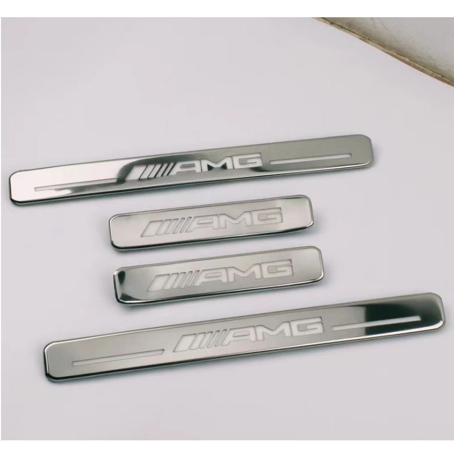 19 23 ベンツ Gクラス W 463 464 G 63 AMG 迎賓踏板 LED付き 白金 黒チタン カーボン