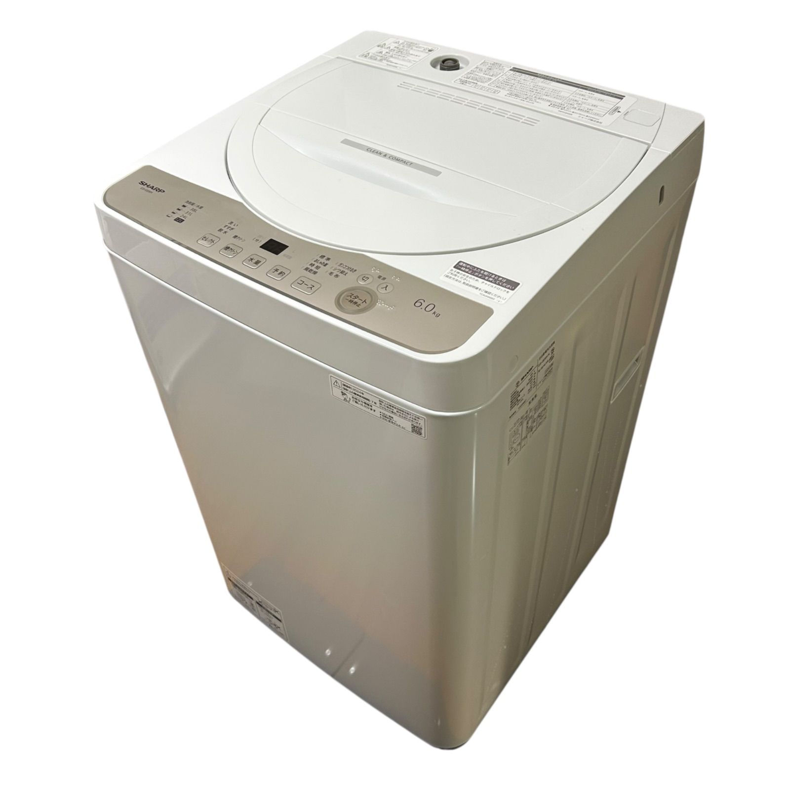 関東 製 SHARP 全自動洗濯機 ES GE 6 H N 0 kg