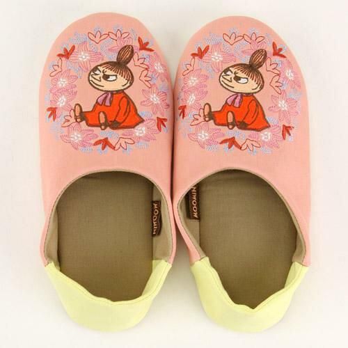 丸眞 MOOMIN リトルミイ リトルミイとリース ルームシューズ スリッパ 入数 3