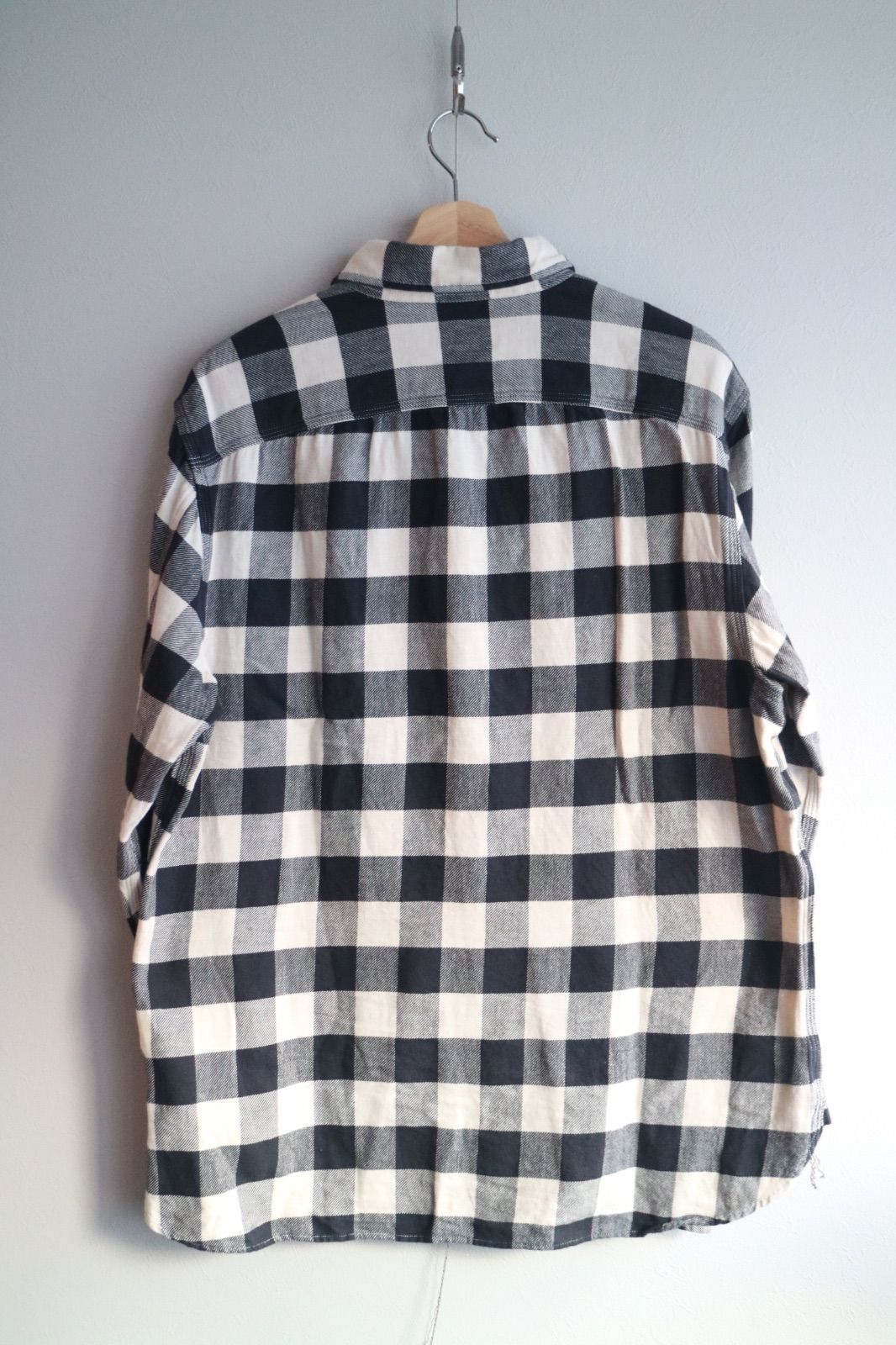 Double RL for Ron Herman バッファローチェック ツイル ワークシャツ ダブルアールエル ロンハーマン ラルフローレン L