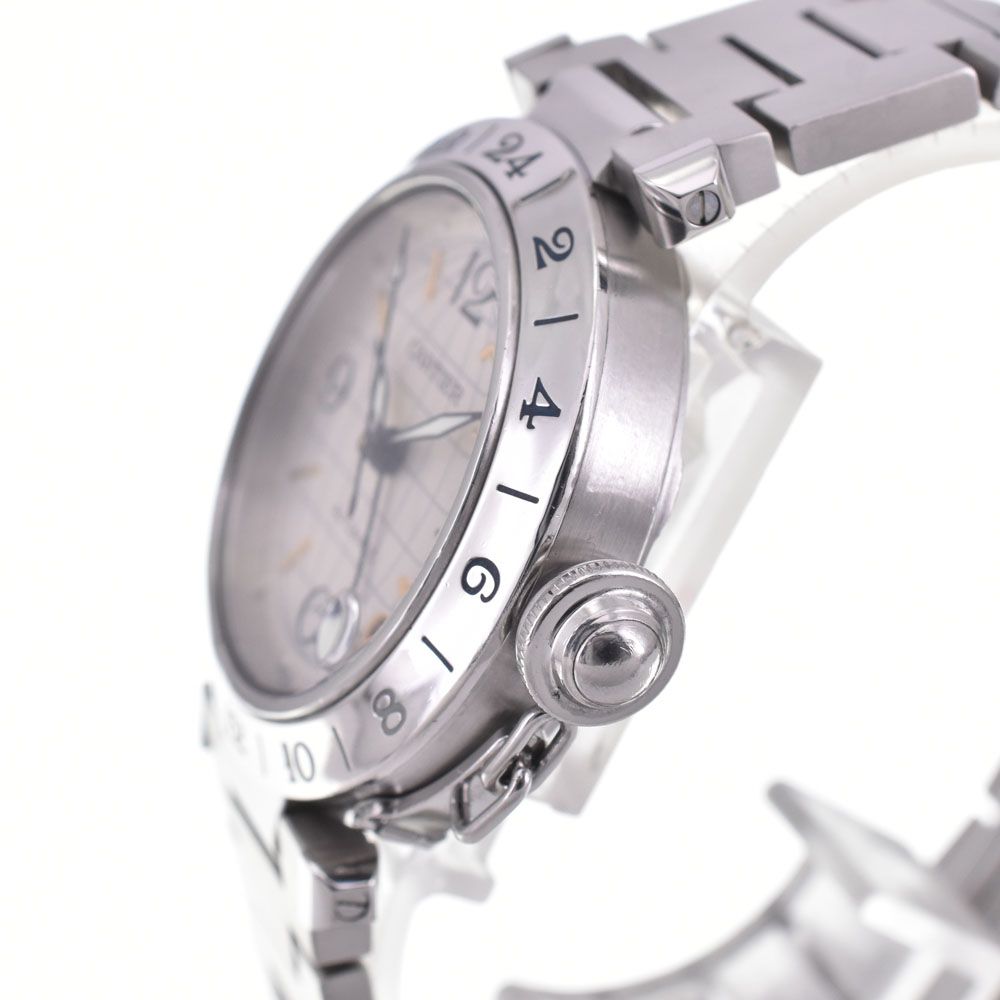 カルティエ CARTIER W31029M7 パシャC メリディアン GMT デイト 自動