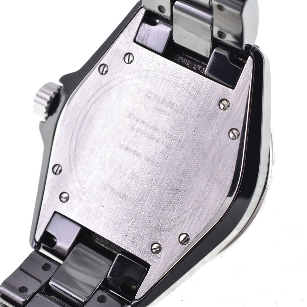 シャネル CHANEL H0685 J12 デイト ブラックセラミック 自動巻き