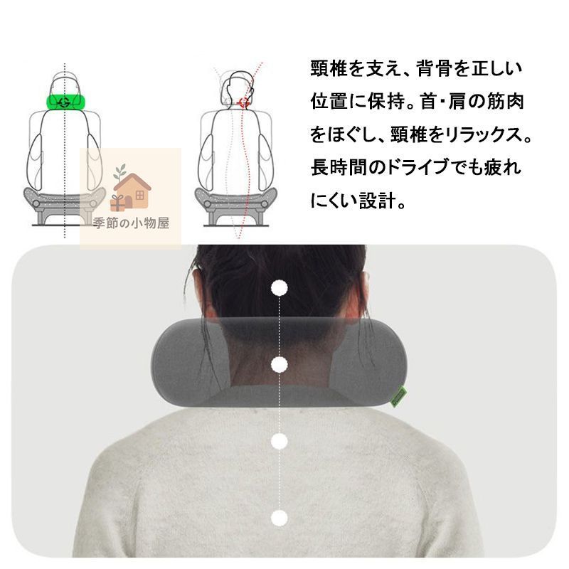 マークX 130 前期 後期頸椎 腰椎サポート 抗菌 低反発 柔らかく通気性良好 車載クッション＆ヘッドレストセット フロントカメラ ワゴン