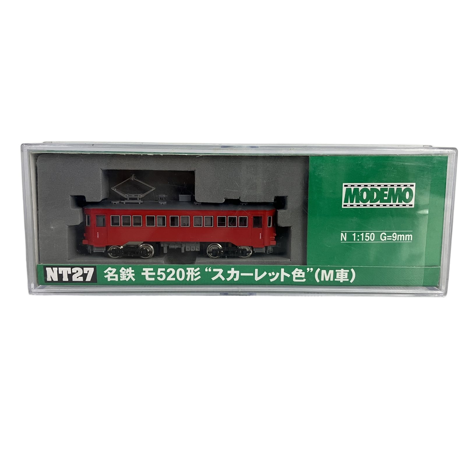 MODEMO NT27 名鉄 モ520形 スカーレット色 M車 鉄道模型 N 中古