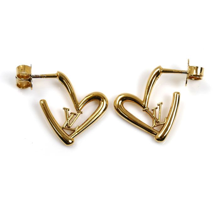 LOUIS VUITTON ルイ・ヴィトン メタル ブックル ドレイユ ハート