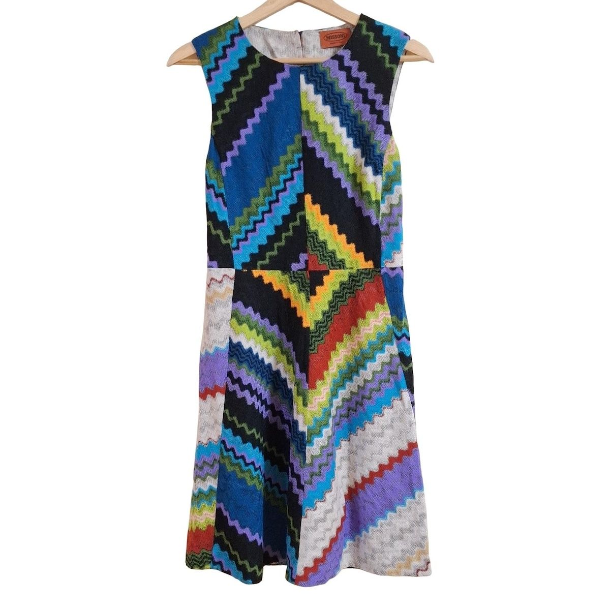 MISSONI(ミッソーニ) ワンピース サイズ44 L レディース美品 - 黒