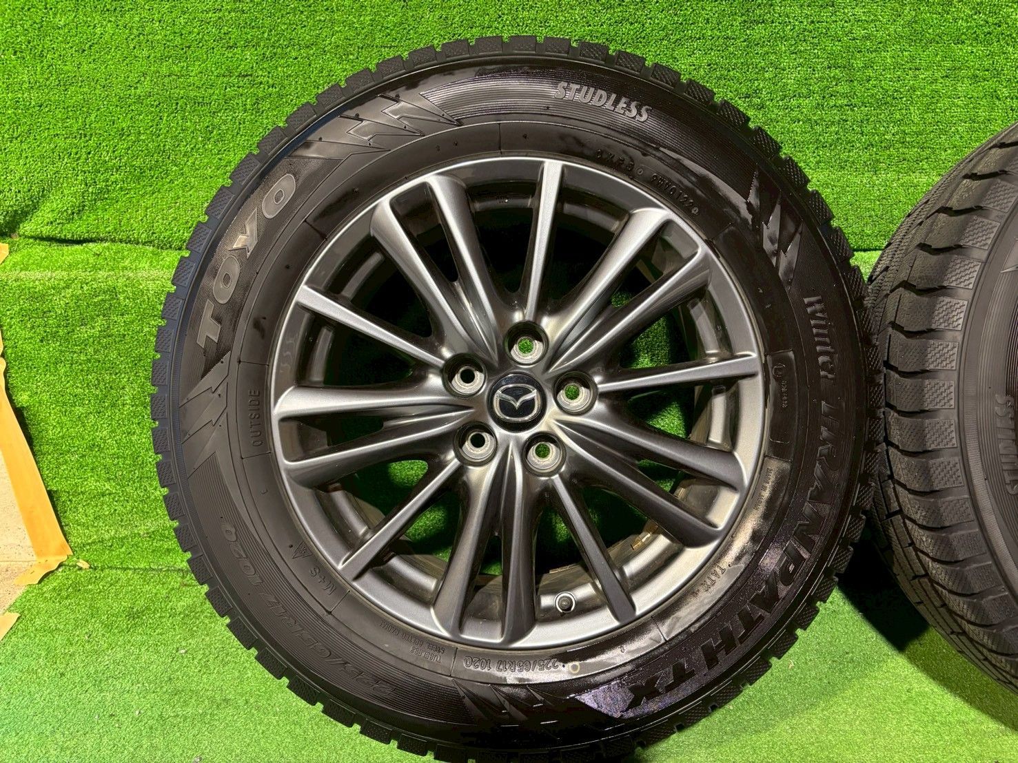 ☆マツダ CX-5 KF2P スタッドレスタイヤ純正ホイールセット 225/65R17