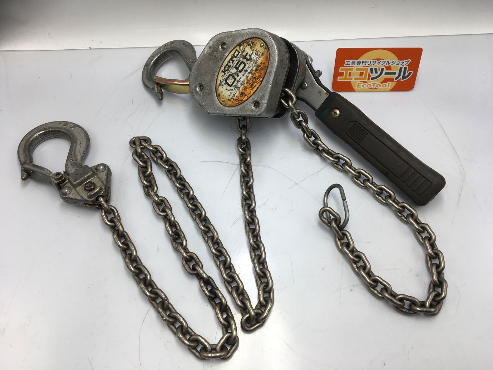 品 KITO キトー レバーブロックLX形 500 kg LX 005 エコツー M 02