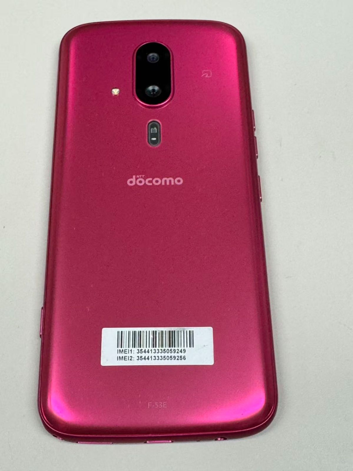 美品 docomo らくらくスマートフォン F-53E ピンク - メルカリ